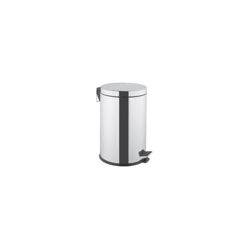 Arkitekta A44017 Yavaş Kapanır Kapaklı Çöp Kovası Krom (20 Litre)