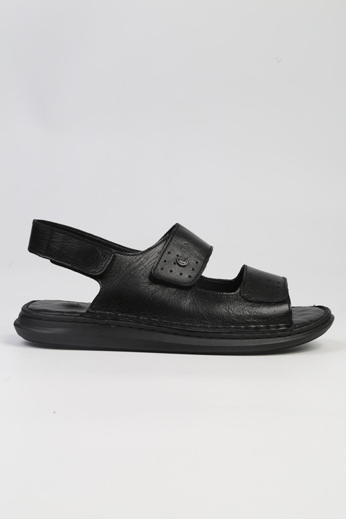 ® | PC-5112-3892 Siyah-Erkek Sandalet