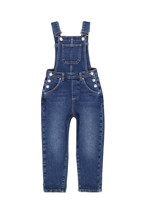 Lola Kız Çocuk Jean Salopet Denim