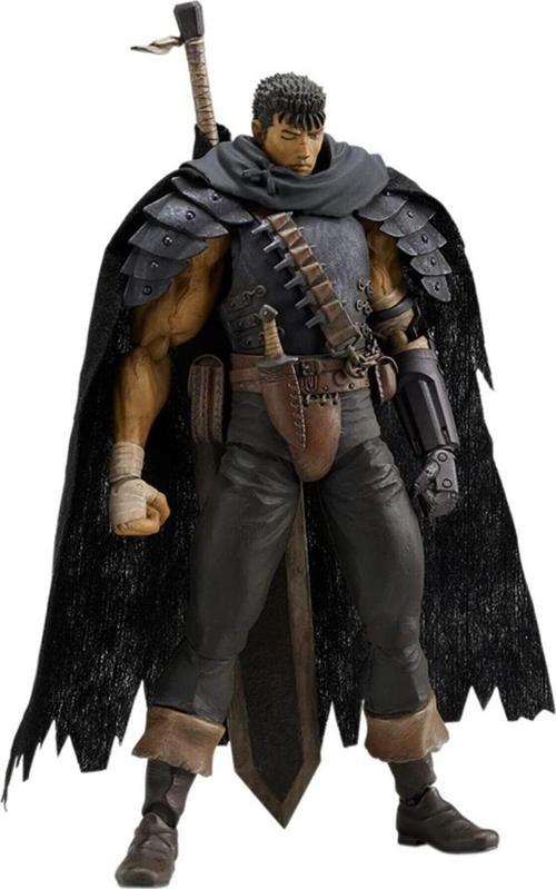 Berserk Guts Black Swordsman Ver. Aksiyon Figür Seti 17 Cm