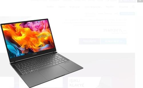 Nirvana Z100 - Z100.1335-8V00X-S-Q İ5-1335U 8GB DDR5 5500MHZ 500GB M..2 NVME SSD 14" QLED F.DOS