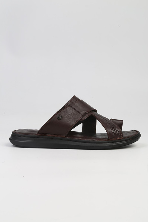 ® | PC-5123-3892 Kahve-Erkek Terlik