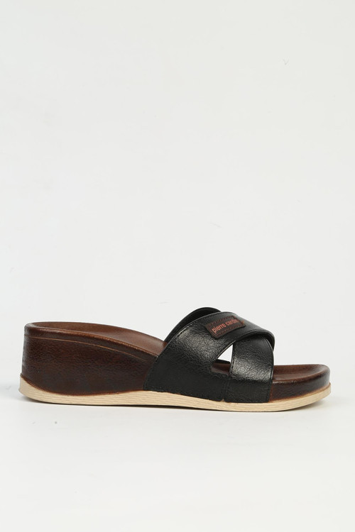 ® | PC-7010-3485 Siyah - Kadın Terlik