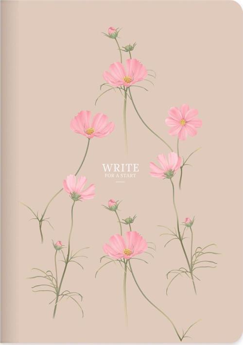 Write For A Start A5 Çizgili Ciltli Defter Bej