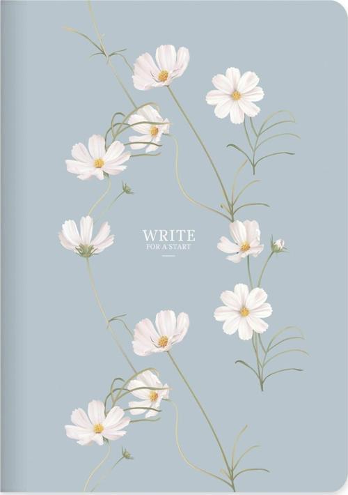 Write For A Start A5 Çizgili Ciltli Defter Mavi