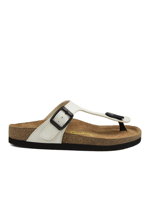 ® | PC-5067-50 Beyaz - Çocuk Terlik