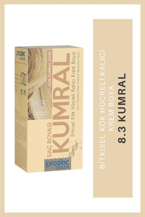 Color 8.3 Kumral - Amonyaksız Bitkisel Kalıcı Saç Boyası