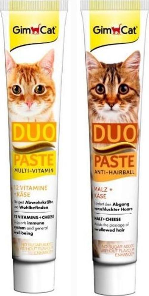 Multi-Vitamin Duo Paste+ Duo Paste Anti Hairball 50g