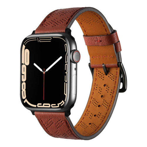 Apple Watch Ultra 49mm KRD-76 PU Deri Kordon