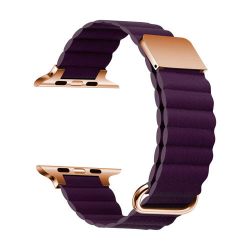 Apple Watch Ultra 49Mm Krd-78 Suni Deri Kordon