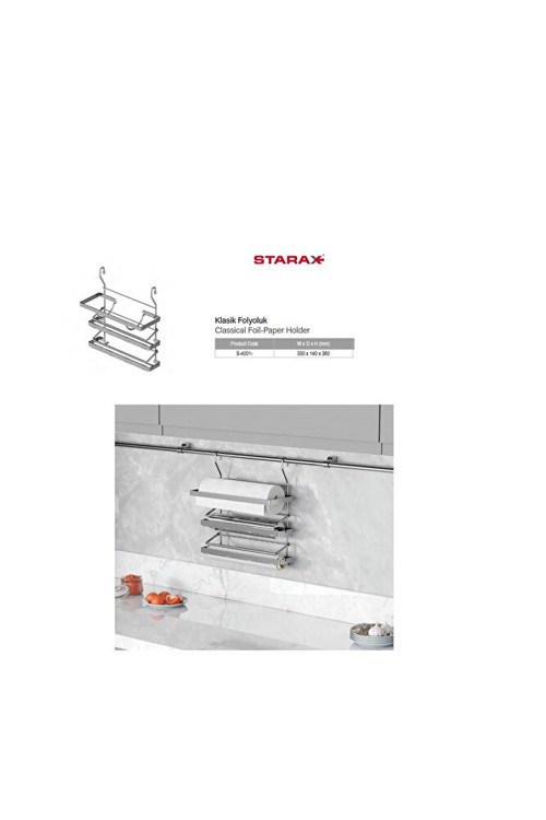 Klasik Folyoluk Krom (S-4001-C)