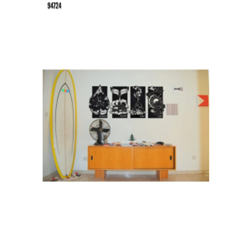 Wall Art Home 4 Element V2 Metal Tablo