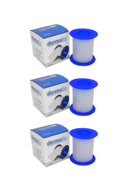 Dermafix Hipoalerjenik Tıbbi Şeffaf Flaster 5X2,5 Cm 3 Adet