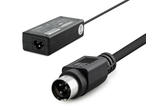 Büro Ev Ofis Cihazı için 24V 2.5A 60W 3PIN Siyah Yazar Kasa Pos Cihazı Adaptörü