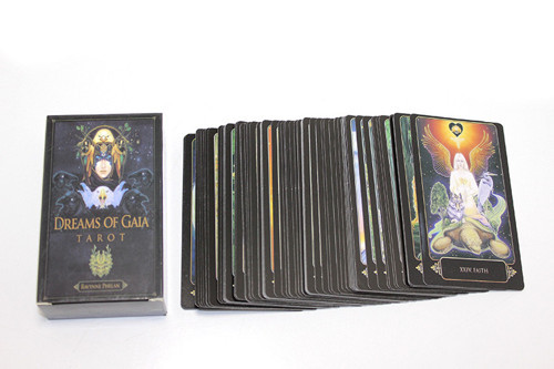 Büro Ev Ofis Hediyesi için Dreams Of Gaia Figürlü Tarot Kartı