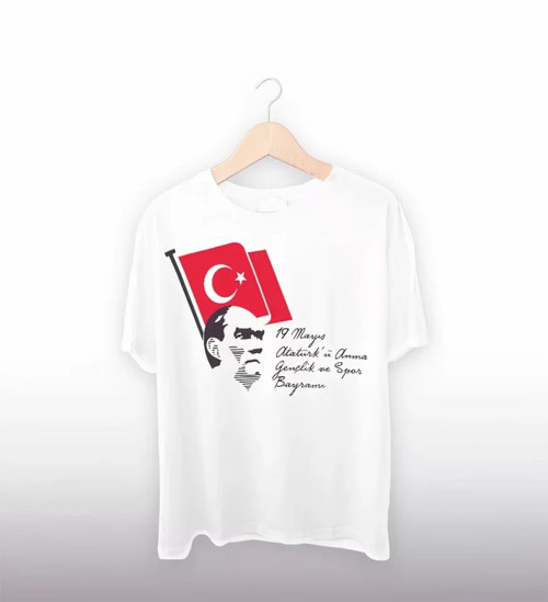 19 Mayıs 20/1 Baskılı Tshirt