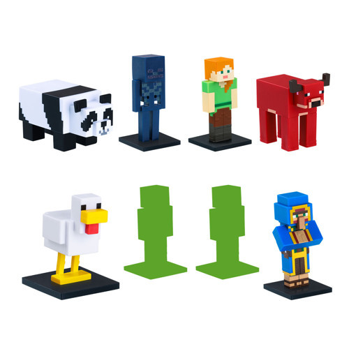 3D Toppeez 8'li Deluxe Figür Seti Seri 2 Model 1