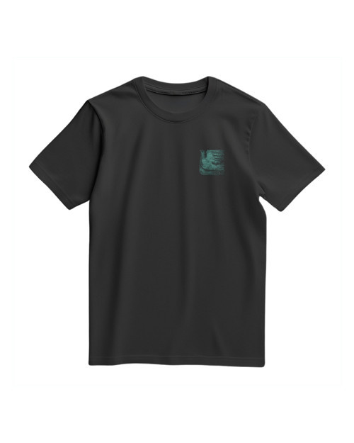 Unisex Kısa Kollu Güvercin ve Antik Kolaj Baskılı Tişört S - 2xl T300032