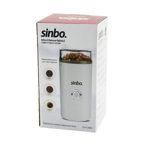 KAHVE - BAHARAT ÖĞÜTÜCÜ MAKİNE 2 BIÇAKLI ÇELİK ÖĞÜTME HAZNESİ 70GR ÖĞÜTME AC MOTOR