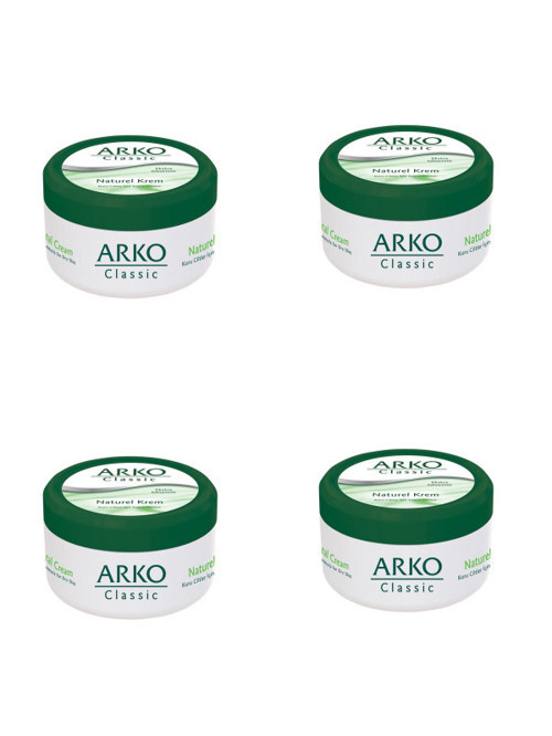 4 ADET ARKO CLASSİC NATUREL EL KREMİ 150ML (4887)