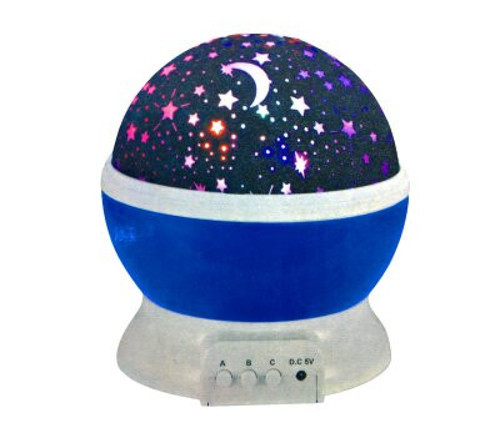 STAR MASTER PİLLİ DÖNERLİ GECE LAMBASI (4887)