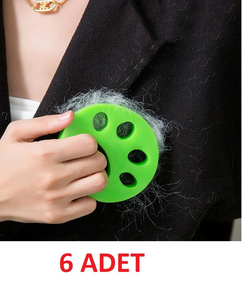 Çamaşır Makinesi Ve Evcil Hayvanlar İçin Tüy Toplayıcı Yıkanabilir Aparat 6 Adet (4887)