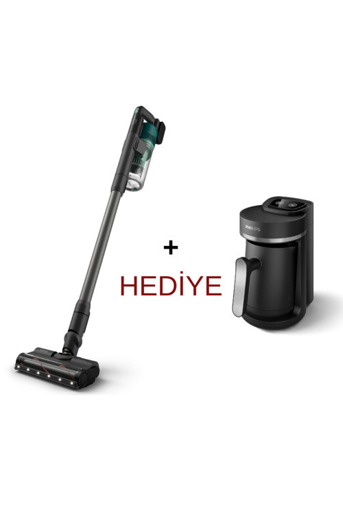 Dikey Şarjlı Süpürge XC6456/10 Kahve Makinesi Hediye HDA150/61