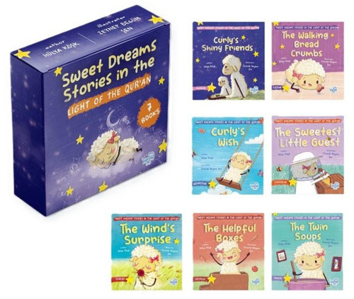 Sweet Dreams Stories in the Light of the Qur'an - 7 Books - Kur'an Işığında Tatlı Rüyalar Masalları