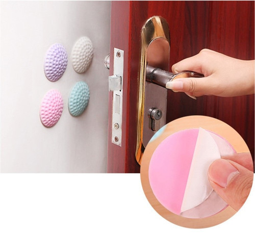 Çok Amaçlı Silikon Kapı Duvar Koruyucu Tampon 4lü Paket (4887)