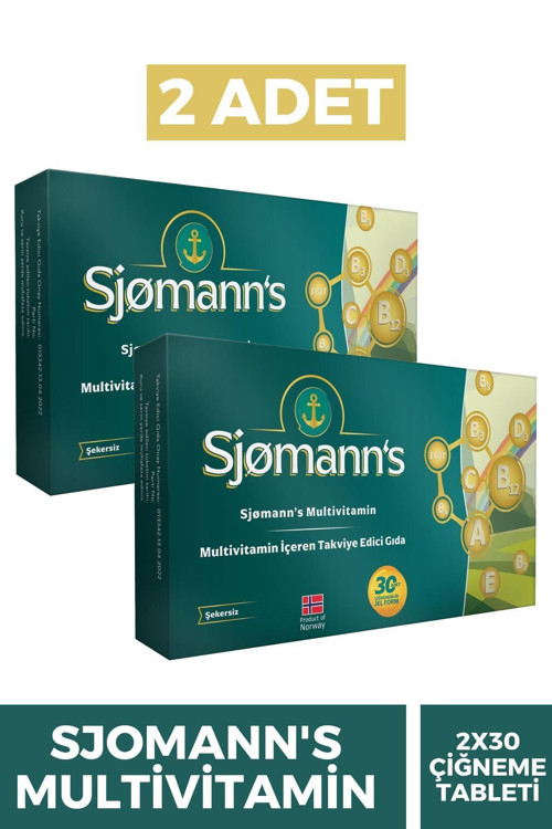 Multivitamin Çiğnenebilir Jel 30 Tablet 2 Adet