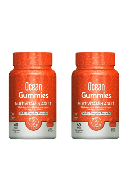 Gummies Multivitamin Adult 60 Çiğnenebilir Jel Form 2 Adet