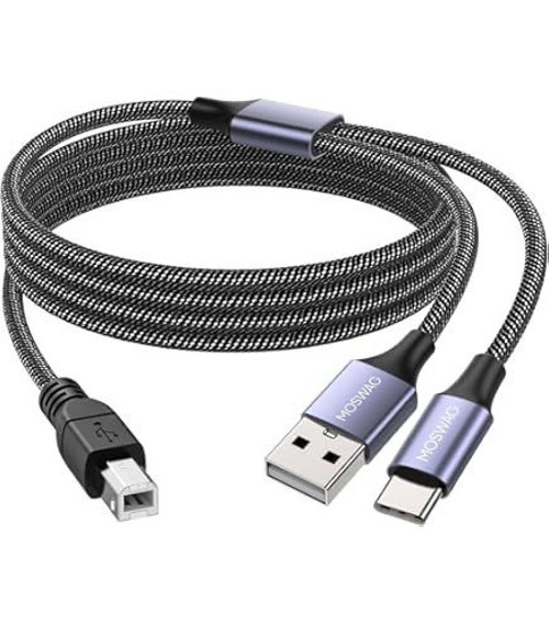 ieg™ ZR361 Ads 501 Type-C 2 İn 1 Yazıcı Kablosu