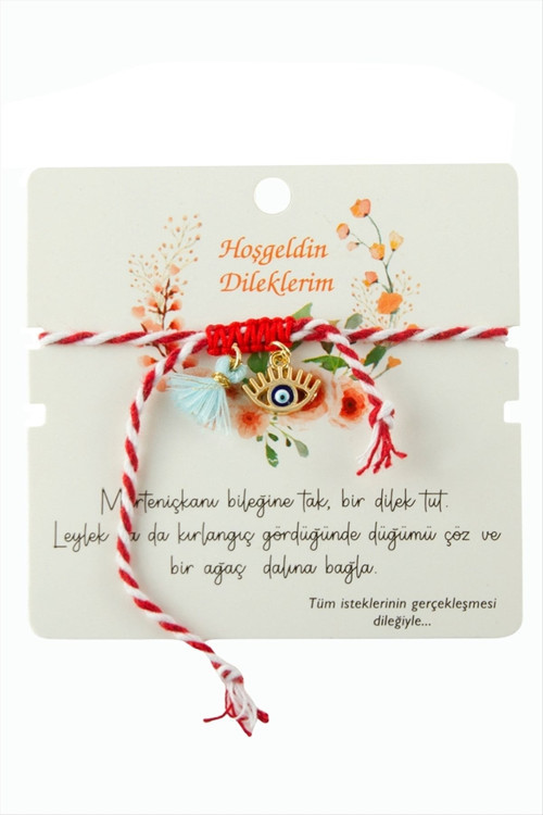 ieg™ Göz Püskül Marteniçka İp Bileklik
