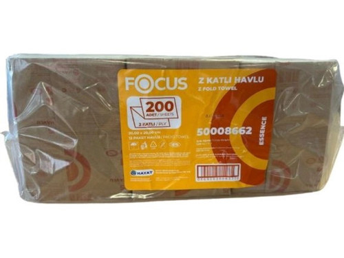 Essence Z Katlı Kağıt Havlu PE 200x12
