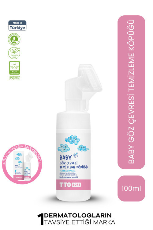 Soft Baby Göz Çevresi Temizleme Köpüğü 100ml