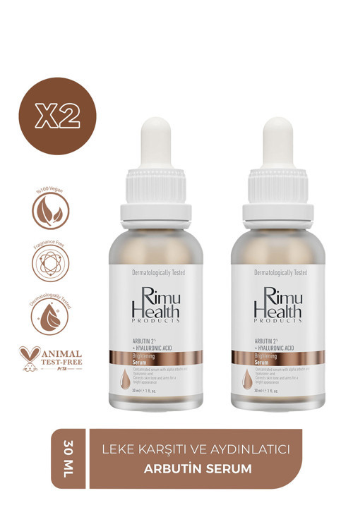 Leke Karşıtı, Cilt Tonu Eşitleyici Ve Aydınlatıcı Arbutin Serum 2 li Fırsat Paketi