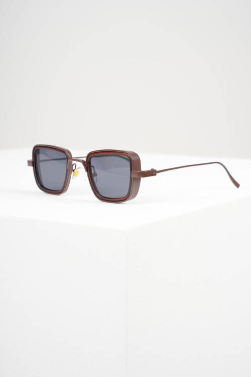 ROYAL EYEWEAR EX657 KOYU KAHVERENGİ GÜNEŞ GÖZLÜĞÜ