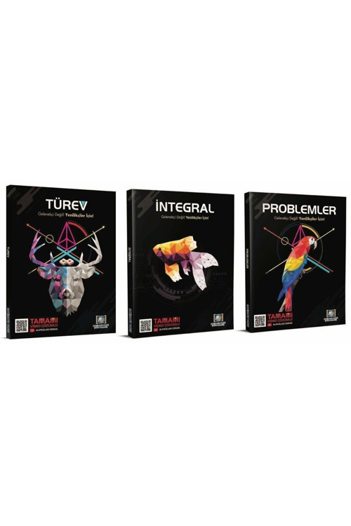 Matematik Vadisi Yayınları Türev Fasikülü - İntegral Fasikülü - Problemler Fasikülü