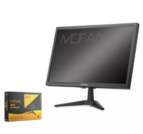 MF19 19" Led HD Monitör Hoparlör HDMI + VGA 75HZ 1440X900 IPS Panel Siyah