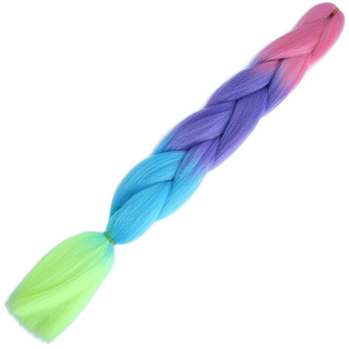 Afrika Örgülük Ombreli Sen 100 Gr. / Pembe / Mor / Açık Mavi / Neon Sarı
