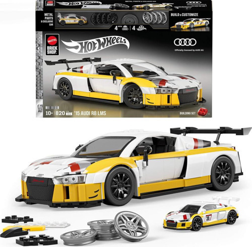 Mattel Brick Shop JFT18 '15 Audi R8 LMS
