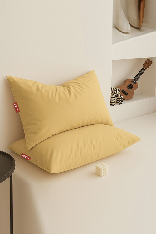 | Mix & Match | Plain | Ranforce 2’Li Yastık Kılıfı Seti Sarı
