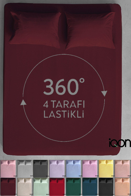 Ranforce Dokuma Lastikli Çarşaf Takımı Tek Kişilik - 21 Renk