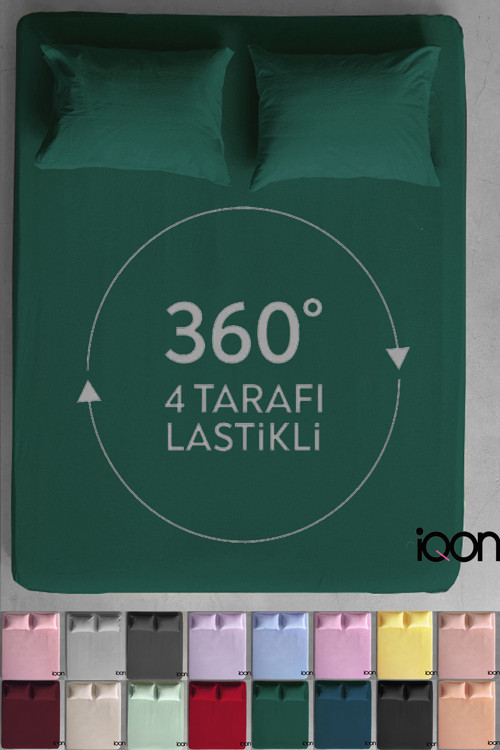 Ranforce Dokuma Lastikli Çarşaf Takımı Tek Kişilik - 21 Renk