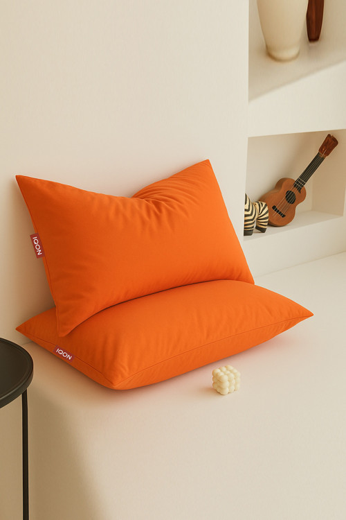 | Mix & Match | Plain | Ranforce 2’Li Yastık Kılıfı Seti Turuncu