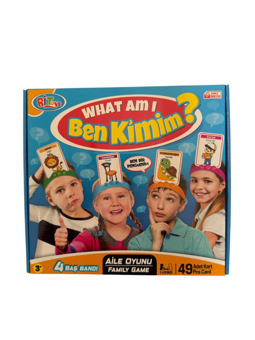 Zenitho Ben Kimim? (What Am I?) - Eğlenceli Aile ve Tahmin Oyunu (+3 Yaş)