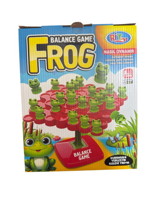 Zenitho Kurbağa Denge Oyunu (Frog Balance Game) - Eğitici ve Eğlenceli Strateji Oyunu (+3 Yaş)