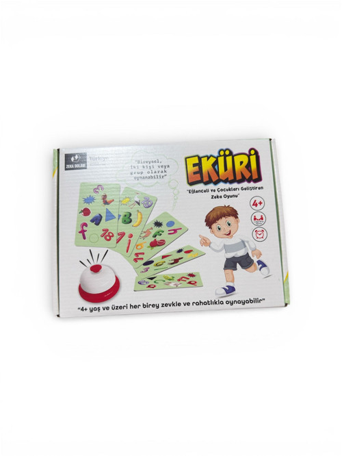 Zenitho Zeka Dolabı Eküri - Eğitici ve Eğlenceli Zeka Oyunu (+4 Yaş)