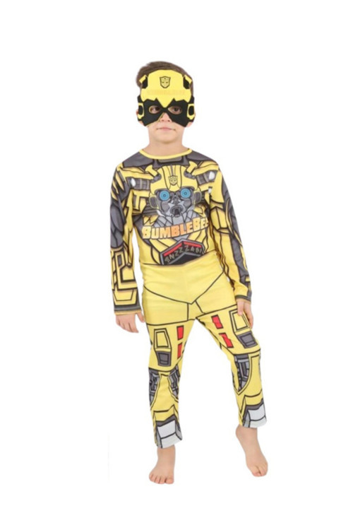 Bumblebee Kassız Çocuk Kostümü