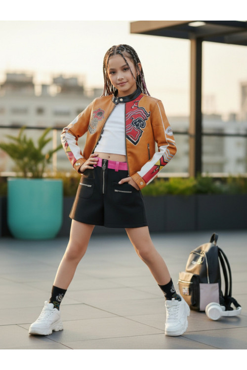 Rumi K-Pop Kız Çocuk Kostümü